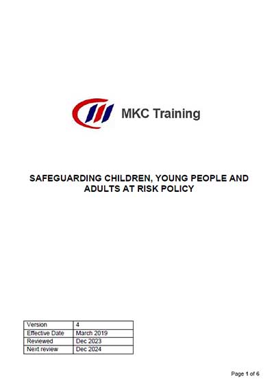 Safeguarding Policy